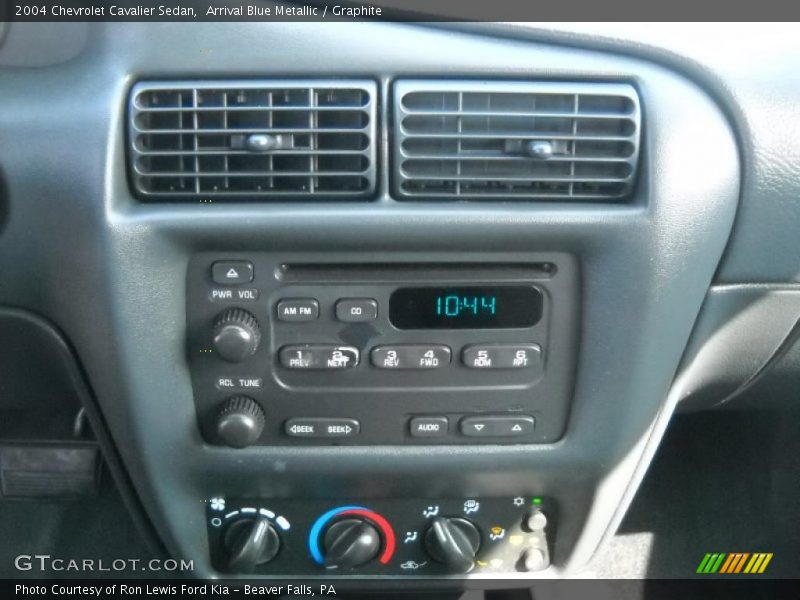 Arrival Blue Metallic / Graphite 2004 Chevrolet Cavalier Sedan