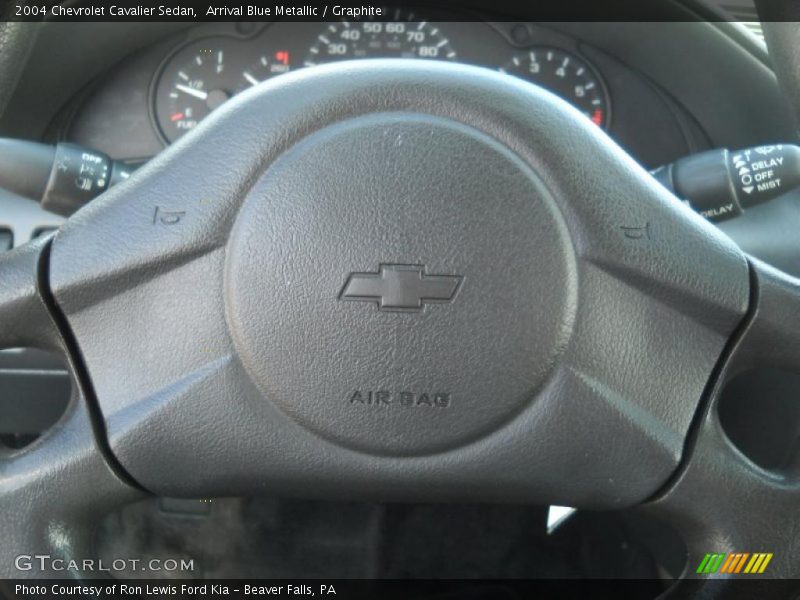 Arrival Blue Metallic / Graphite 2004 Chevrolet Cavalier Sedan