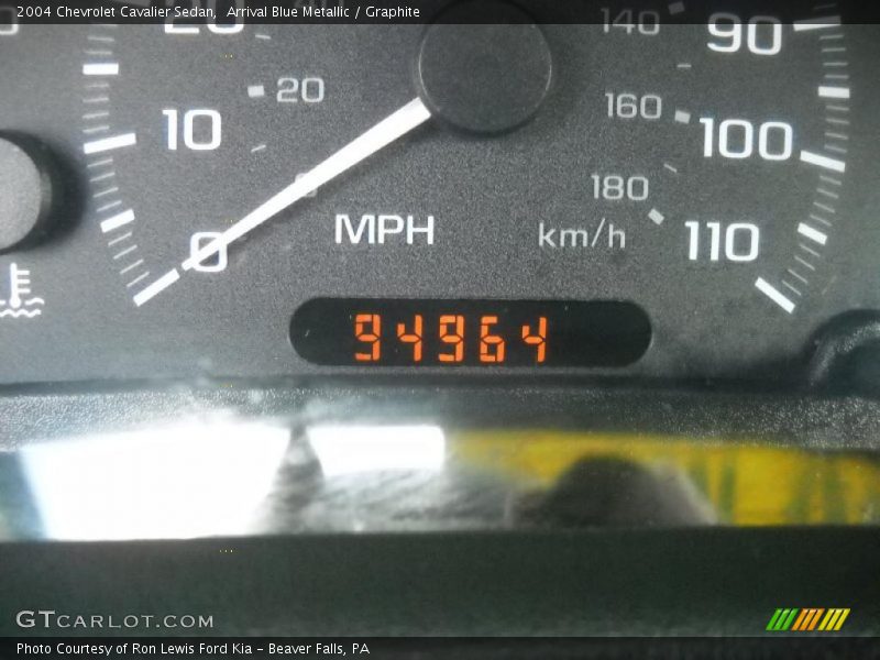 Arrival Blue Metallic / Graphite 2004 Chevrolet Cavalier Sedan