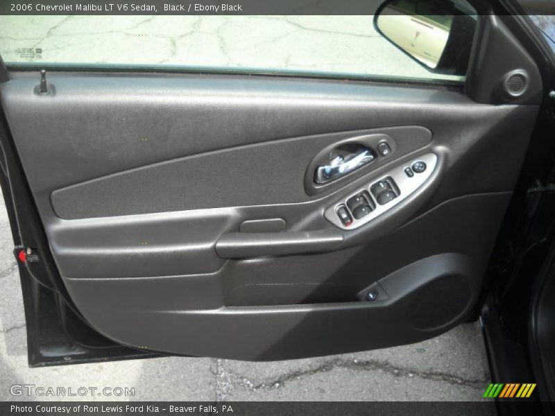 Black / Ebony Black 2006 Chevrolet Malibu LT V6 Sedan