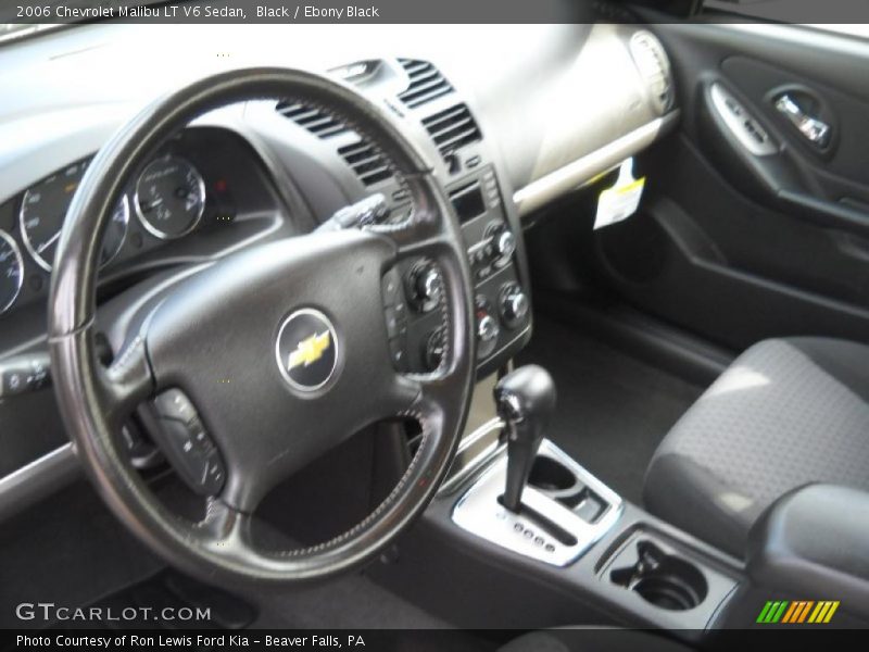 Black / Ebony Black 2006 Chevrolet Malibu LT V6 Sedan