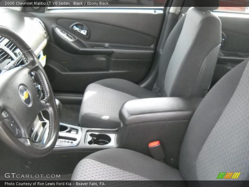 Black / Ebony Black 2006 Chevrolet Malibu LT V6 Sedan