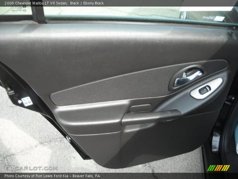 Black / Ebony Black 2006 Chevrolet Malibu LT V6 Sedan