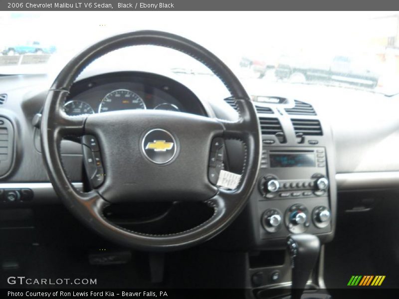 Black / Ebony Black 2006 Chevrolet Malibu LT V6 Sedan