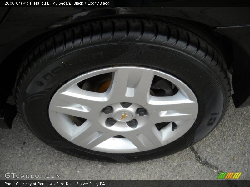 Black / Ebony Black 2006 Chevrolet Malibu LT V6 Sedan