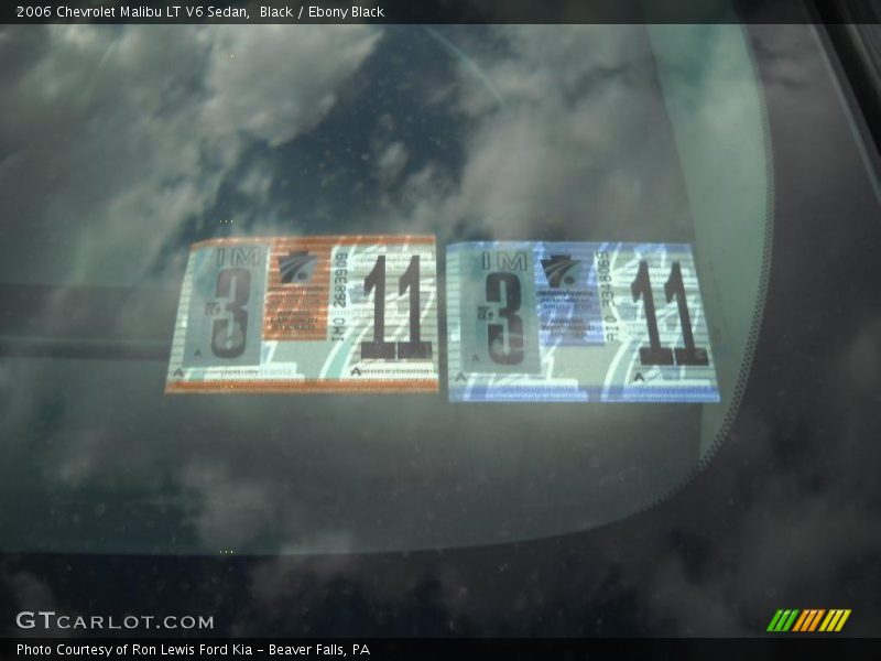 Black / Ebony Black 2006 Chevrolet Malibu LT V6 Sedan