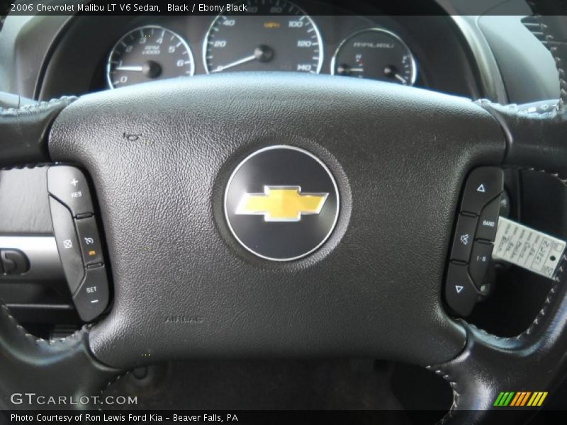 Black / Ebony Black 2006 Chevrolet Malibu LT V6 Sedan