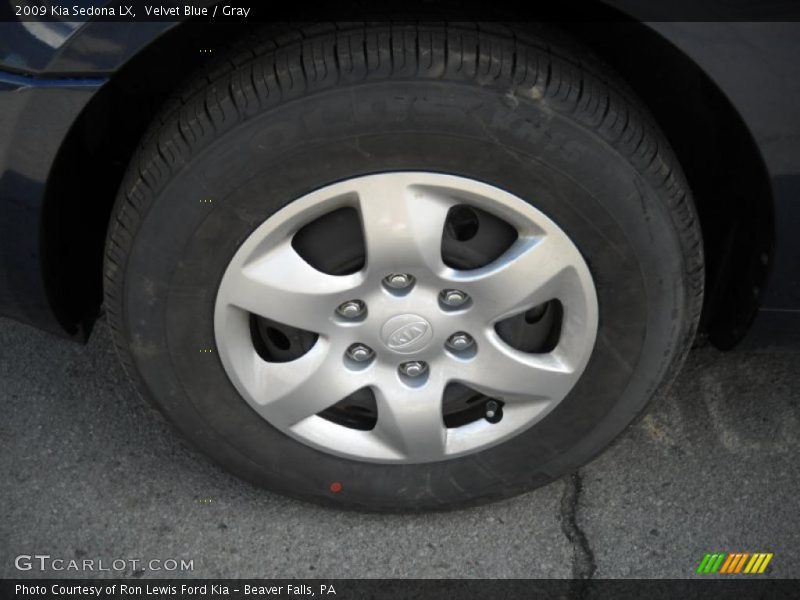 Velvet Blue / Gray 2009 Kia Sedona LX