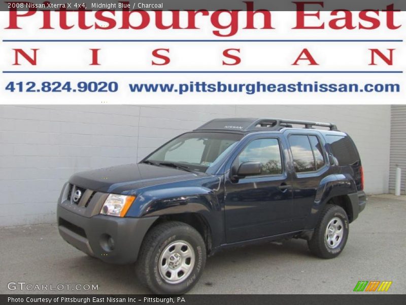 Midnight Blue / Charcoal 2008 Nissan Xterra X 4x4