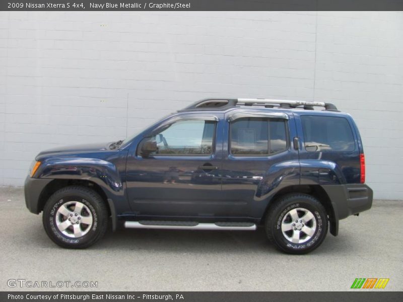 Navy Blue Metallic / Graphite/Steel 2009 Nissan Xterra S 4x4