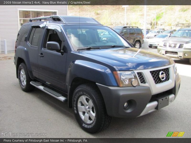 Navy Blue Metallic / Graphite/Steel 2009 Nissan Xterra S 4x4