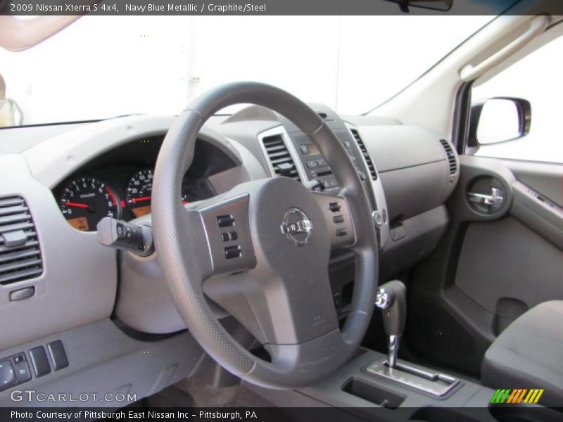 Navy Blue Metallic / Graphite/Steel 2009 Nissan Xterra S 4x4