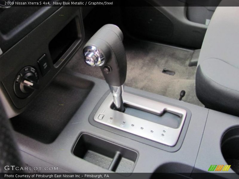 Navy Blue Metallic / Graphite/Steel 2009 Nissan Xterra S 4x4