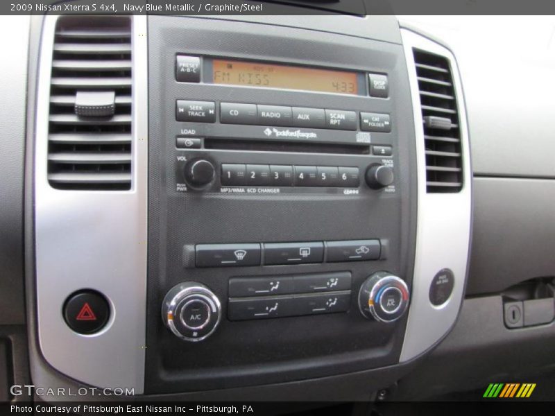 Navy Blue Metallic / Graphite/Steel 2009 Nissan Xterra S 4x4