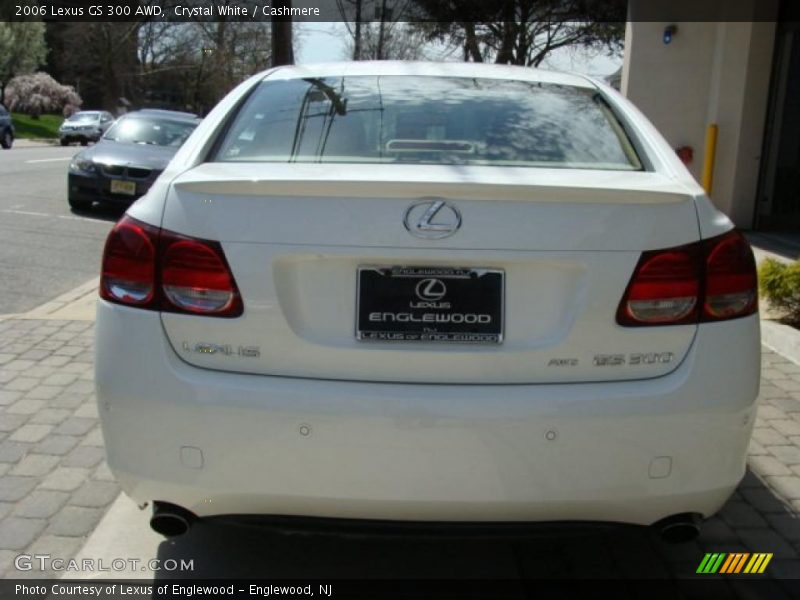 Crystal White / Cashmere 2006 Lexus GS 300 AWD