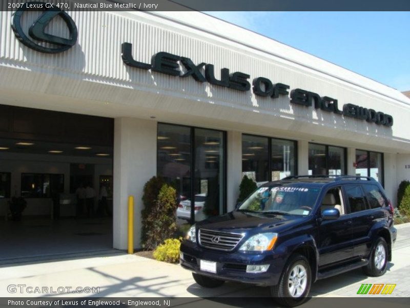 Nautical Blue Metallic / Ivory 2007 Lexus GX 470