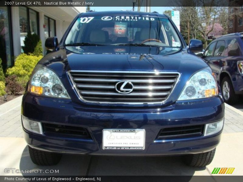 Nautical Blue Metallic / Ivory 2007 Lexus GX 470