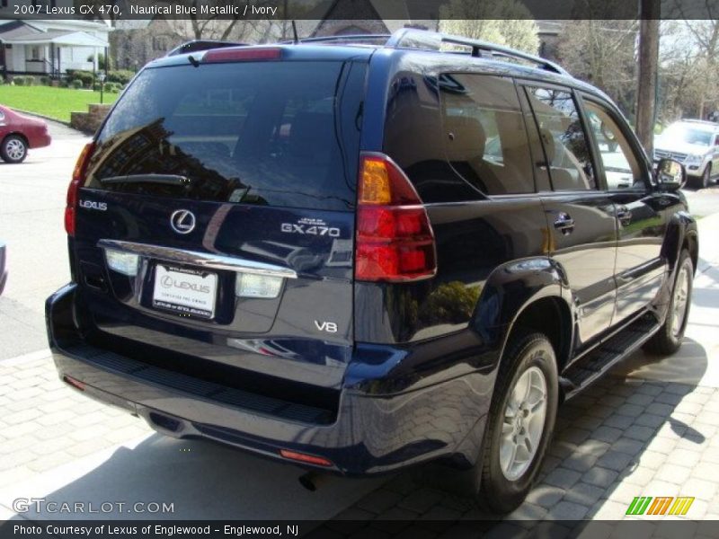 Nautical Blue Metallic / Ivory 2007 Lexus GX 470