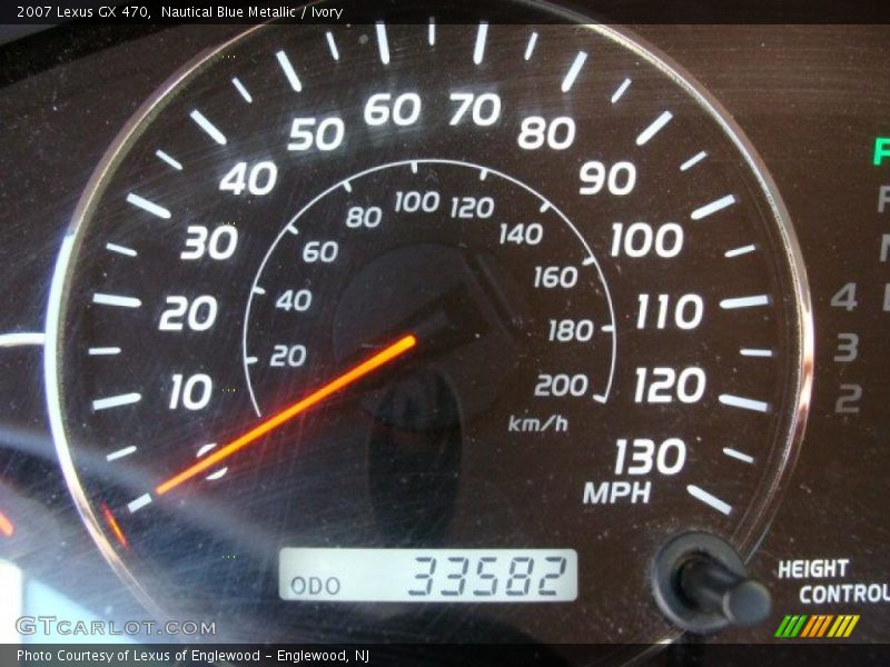 Nautical Blue Metallic / Ivory 2007 Lexus GX 470