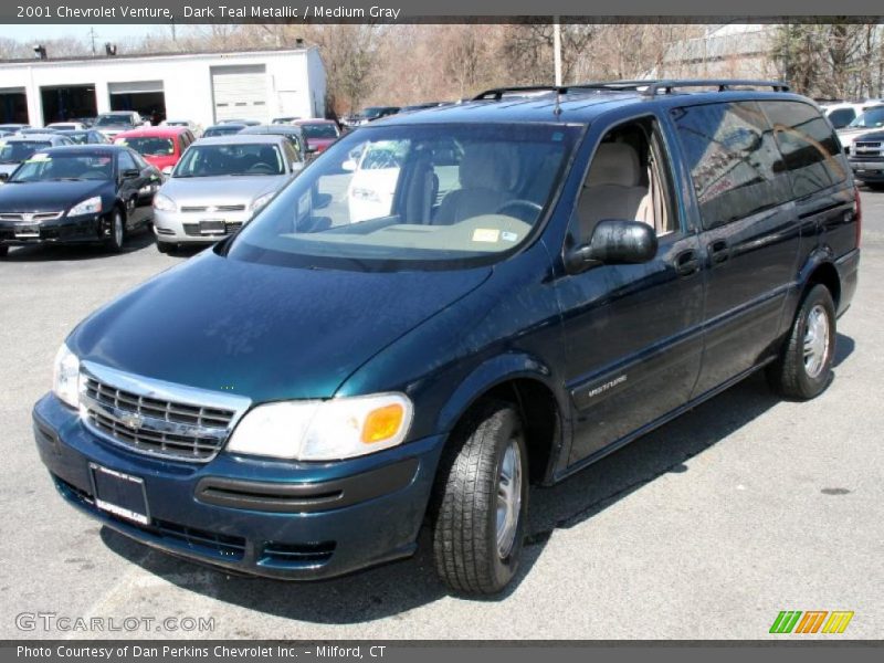 Dark Teal Metallic / Medium Gray 2001 Chevrolet Venture