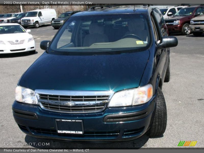 Dark Teal Metallic / Medium Gray 2001 Chevrolet Venture