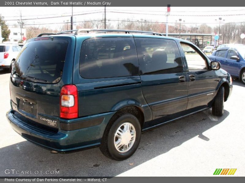 Dark Teal Metallic / Medium Gray 2001 Chevrolet Venture