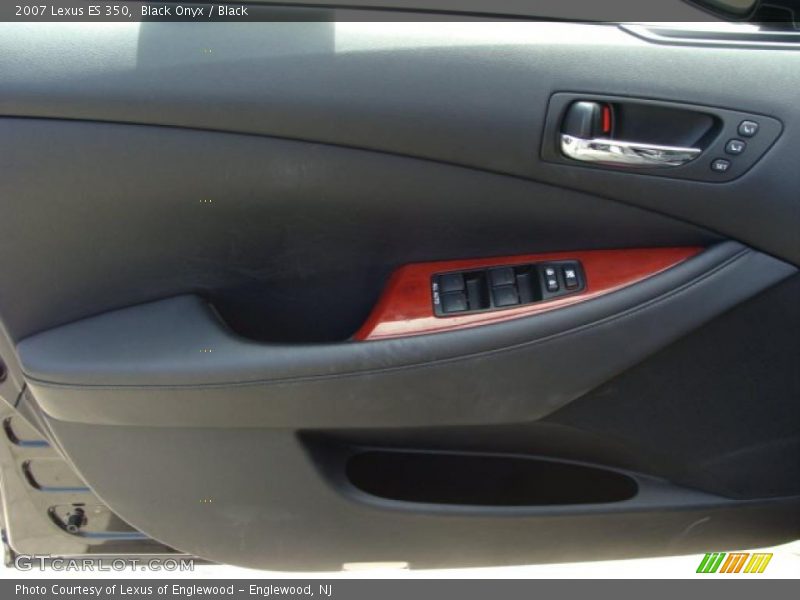 Black Onyx / Black 2007 Lexus ES 350