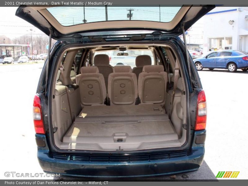 Dark Teal Metallic / Medium Gray 2001 Chevrolet Venture