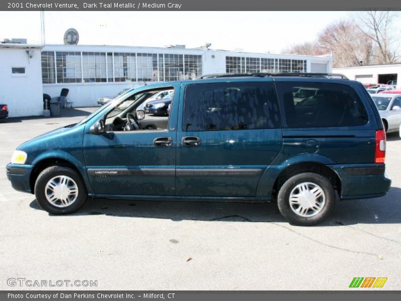 Dark Teal Metallic / Medium Gray 2001 Chevrolet Venture