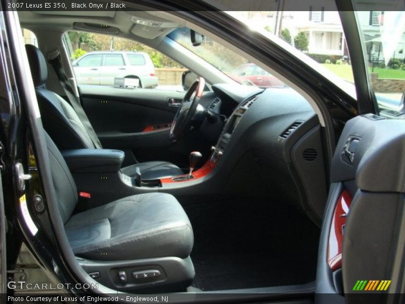 Black Onyx / Black 2007 Lexus ES 350
