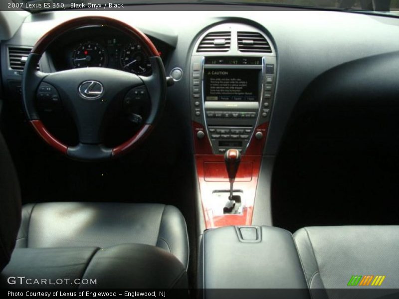 Black Onyx / Black 2007 Lexus ES 350