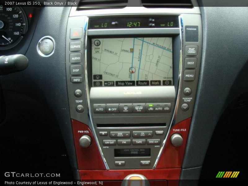 Black Onyx / Black 2007 Lexus ES 350