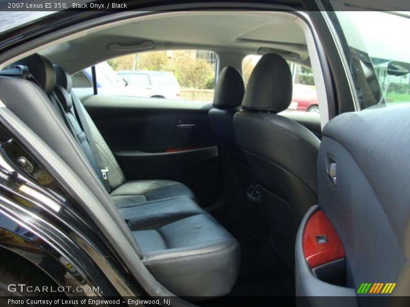 Black Onyx / Black 2007 Lexus ES 350
