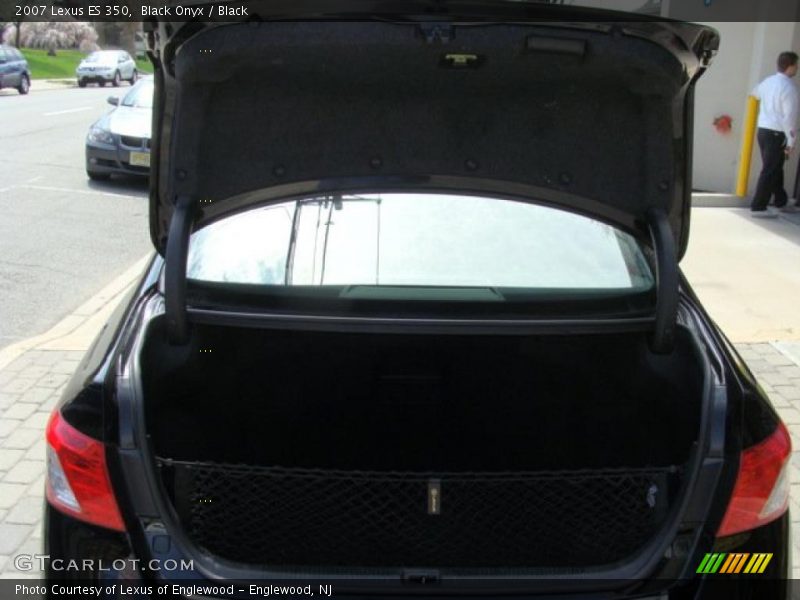 Black Onyx / Black 2007 Lexus ES 350