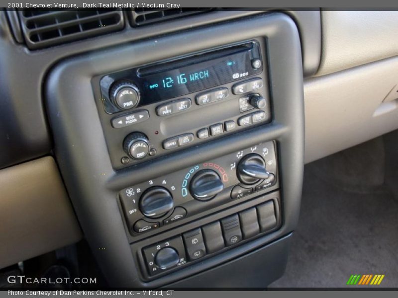 Dark Teal Metallic / Medium Gray 2001 Chevrolet Venture