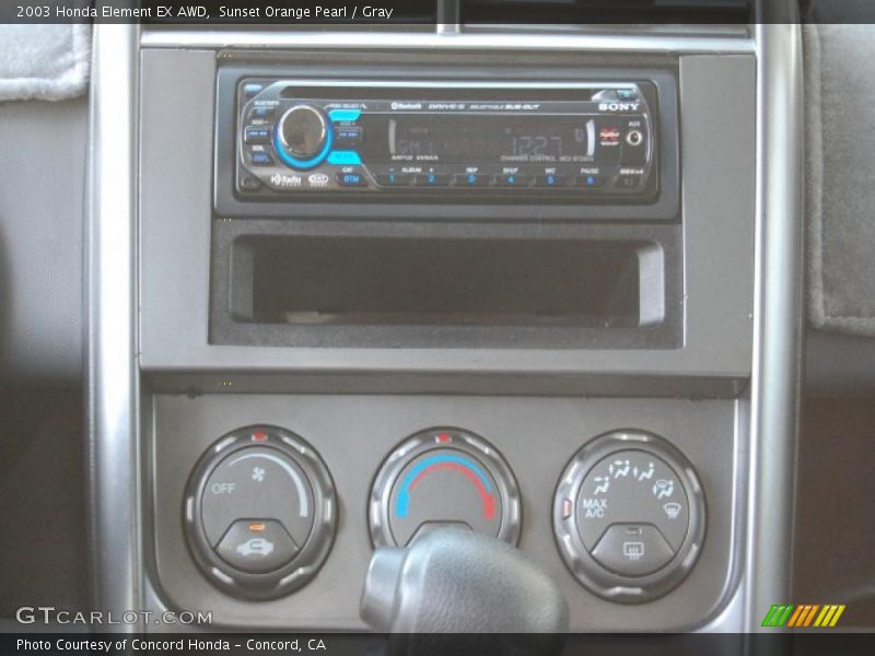 Sunset Orange Pearl / Gray 2003 Honda Element EX AWD