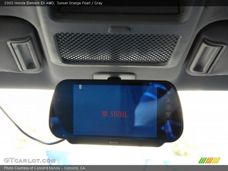 Sunset Orange Pearl / Gray 2003 Honda Element EX AWD