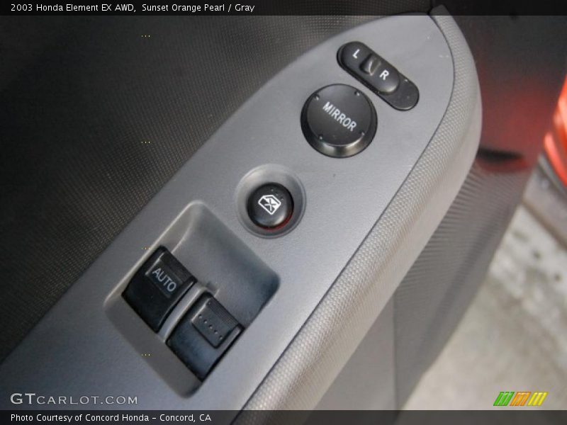 Sunset Orange Pearl / Gray 2003 Honda Element EX AWD