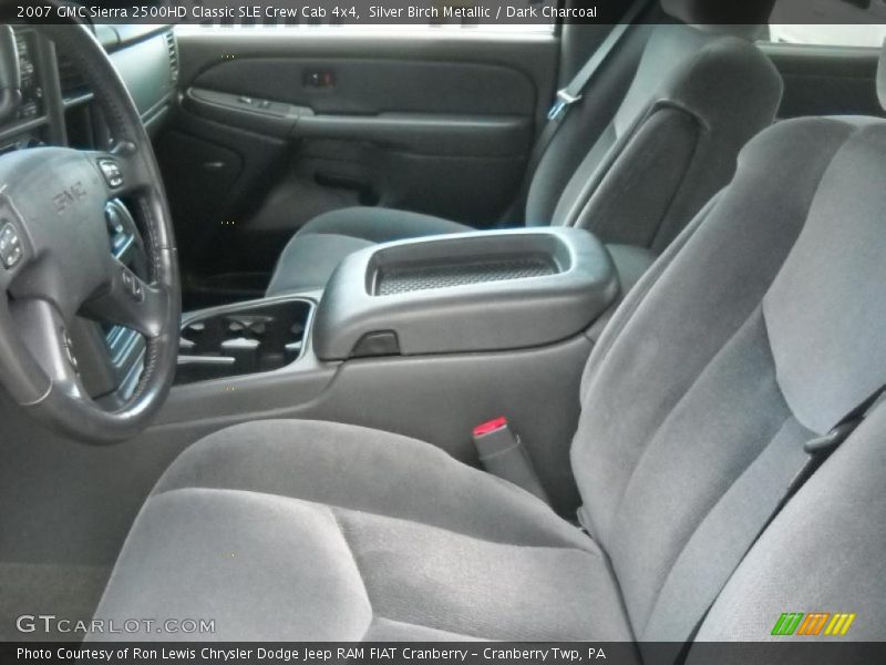 Silver Birch Metallic / Dark Charcoal 2007 GMC Sierra 2500HD Classic SLE Crew Cab 4x4