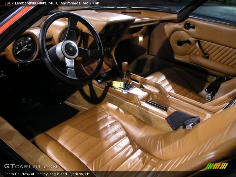 Dashboard of 1967 Miura P400