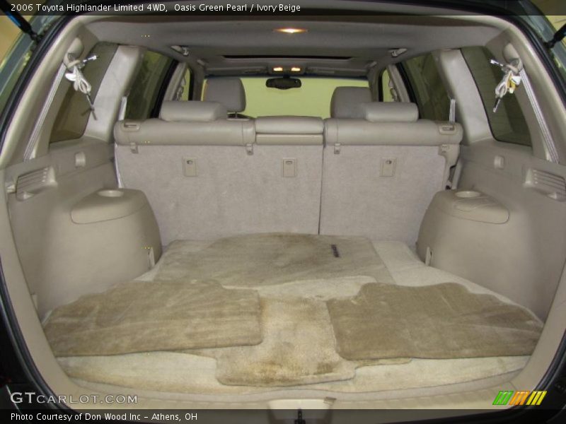 Oasis Green Pearl / Ivory Beige 2006 Toyota Highlander Limited 4WD