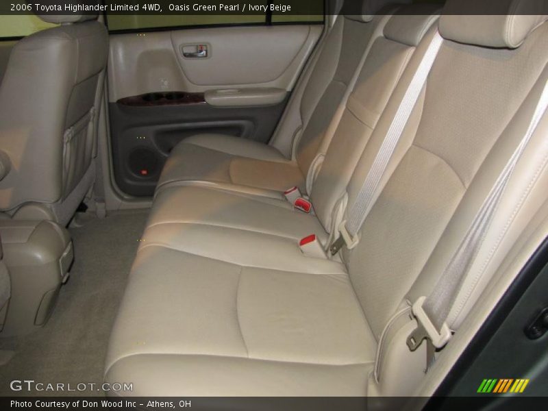 Oasis Green Pearl / Ivory Beige 2006 Toyota Highlander Limited 4WD