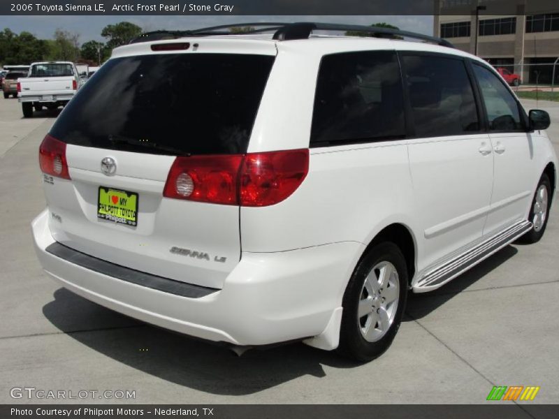 Arctic Frost Pearl / Stone Gray 2006 Toyota Sienna LE