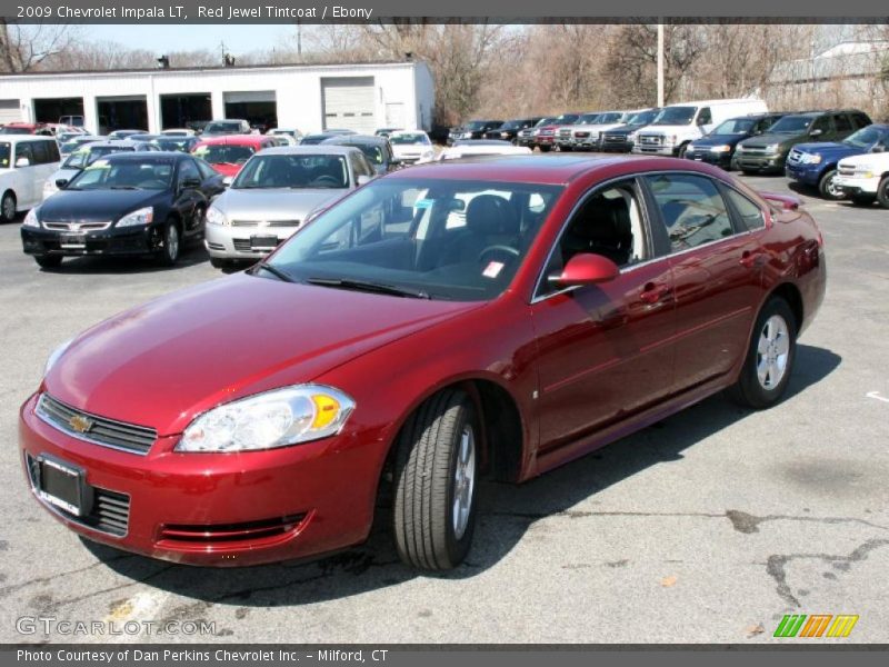 Red Jewel Tintcoat / Ebony 2009 Chevrolet Impala LT