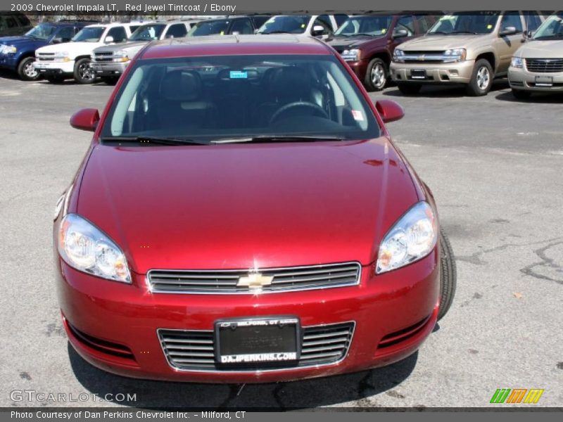 Red Jewel Tintcoat / Ebony 2009 Chevrolet Impala LT