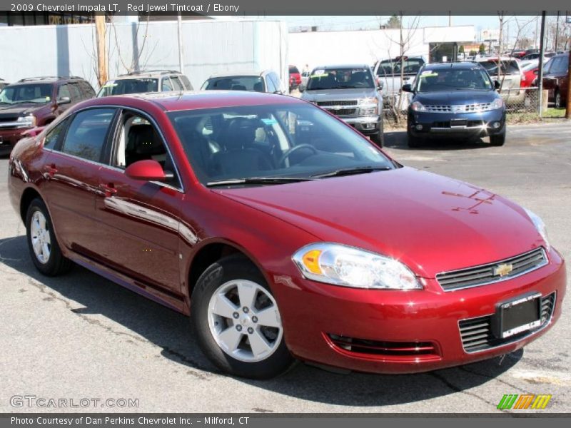 Red Jewel Tintcoat / Ebony 2009 Chevrolet Impala LT