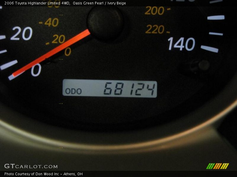 Oasis Green Pearl / Ivory Beige 2006 Toyota Highlander Limited 4WD