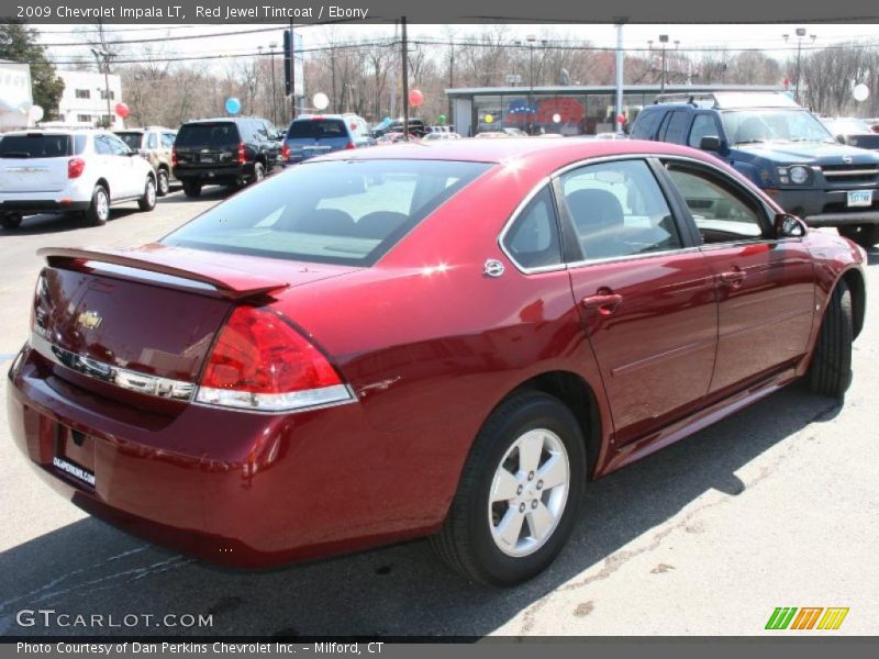 Red Jewel Tintcoat / Ebony 2009 Chevrolet Impala LT
