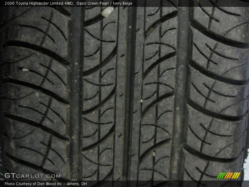 Oasis Green Pearl / Ivory Beige 2006 Toyota Highlander Limited 4WD