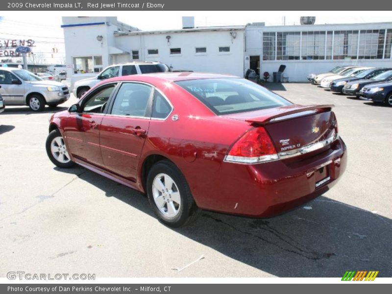 Red Jewel Tintcoat / Ebony 2009 Chevrolet Impala LT